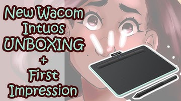 WACOM INTUOS Unboxing and First Impression