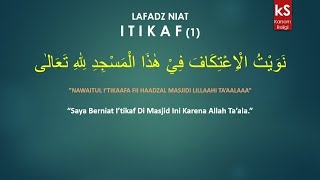 Niat iktikaf