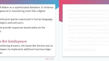 Understanding the Azure Bot Service vs. QnA Maker Knowledge Base