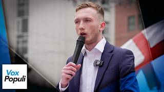 22 Year Old Destroys Immigration Britain First Speech