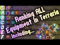 Ranking EVERY Accessory, Armor, and MORE in Terraria!