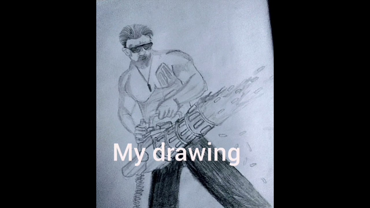 my marco drawing☠️☠️