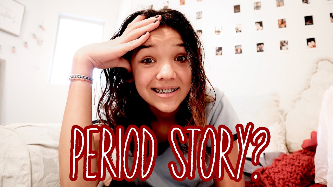 My period started. Start period