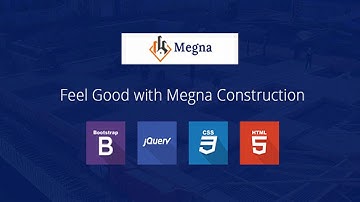 Megna Construction and Architecture Responsive HTML Template | Themeforest Website Templates and