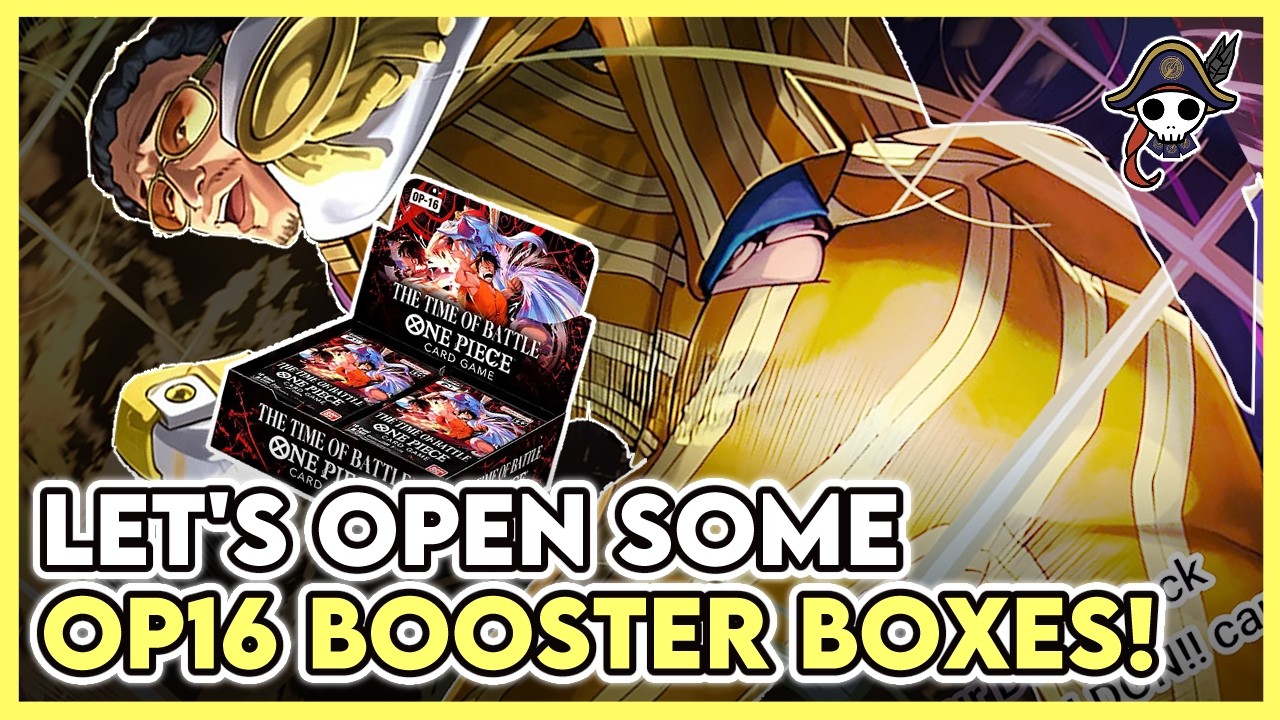 One Piece Card Game OP16 Unboxing!