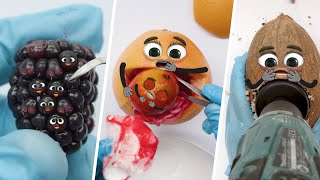 C-Section FOODSURGERIES❤️😱 - MY BEST VIDEOS #8 - (WORLD OF DOODLES) #birth #fruitsurgery #baby