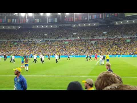 喜び爆発２ ブラジル リオ五輪 サッカー 決勝 ブラジル vs ドイツ