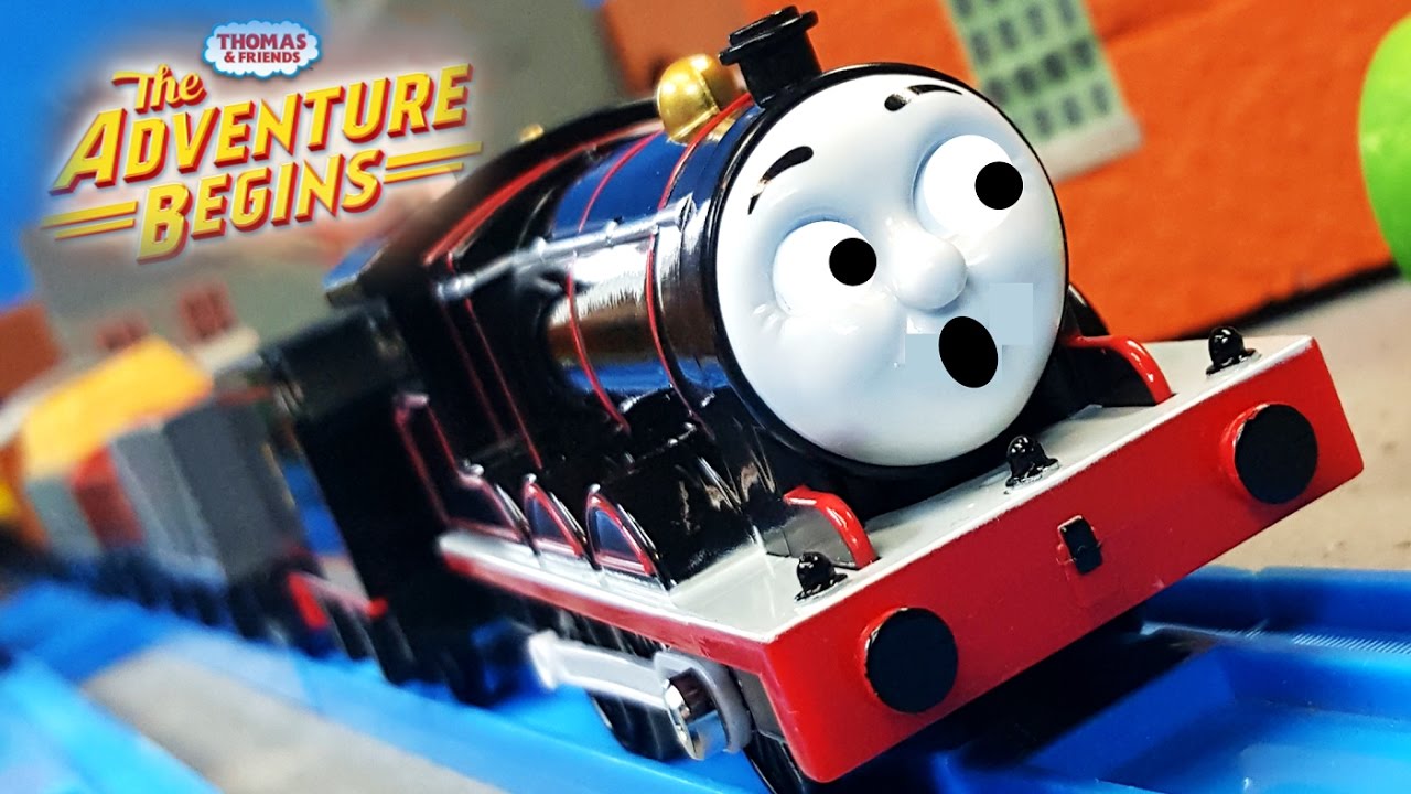 James Is Red The Adventure Begins Thomas Friends Scene Remake By Sidekickjason - thomas and friends the adventure begins runaway james roblox