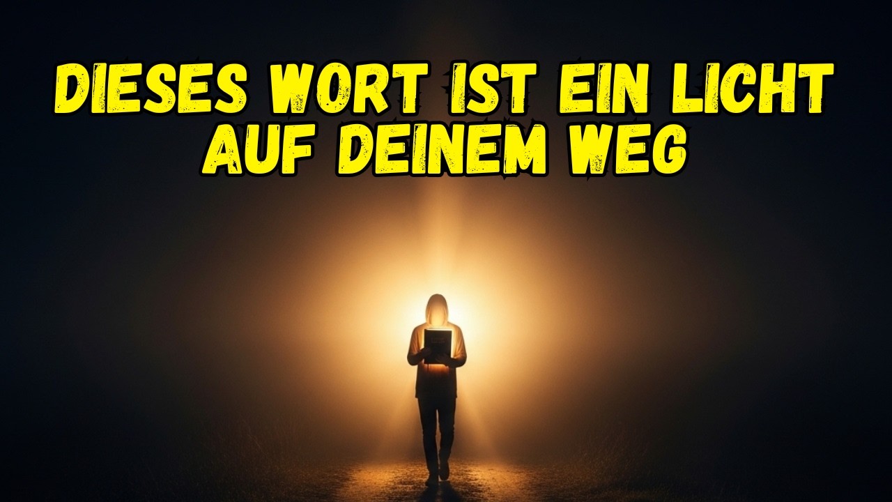 Das Wort Gottes ist ein Licht auf deinem Weg. Es kann deinen Glauben für immer verändern.