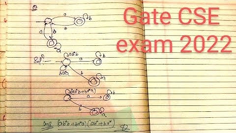 gate 2022 CSE /1st session /question solutions (TOC) #gate2022 #gateexam