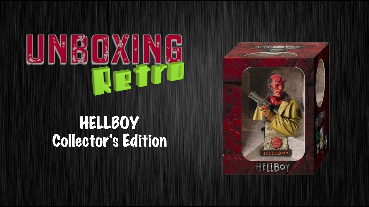 Hellboy Collector's Edition Unboxing Retro - YouTube