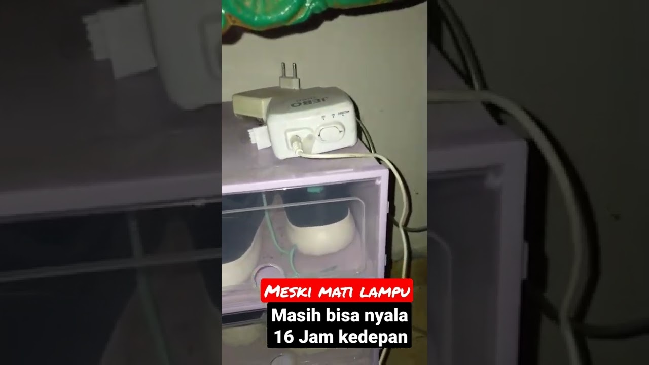 Pompa Aerator Akuarium Baterai Nyala 16 Jam 