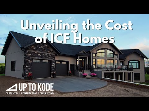 Vidéo: Combien coûte une maison ICF ?