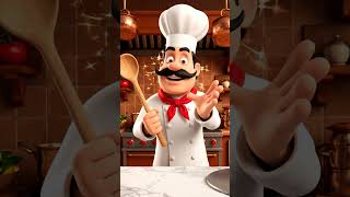 Cat Chef Meets Italy’s Legendary Chef | Funny 3D Spaghetti Animation 😳✌️🇮🇹