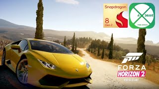 Forza Horizon 2 Game Test On AX360E Android | Xbox 360 Emulator | Snapdragon 8 Gen 2