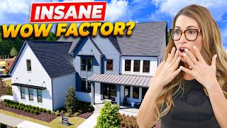 Touring This Stunning New Construction Home in Atlanta Georgia Suburb with an Insane Wow Factor!