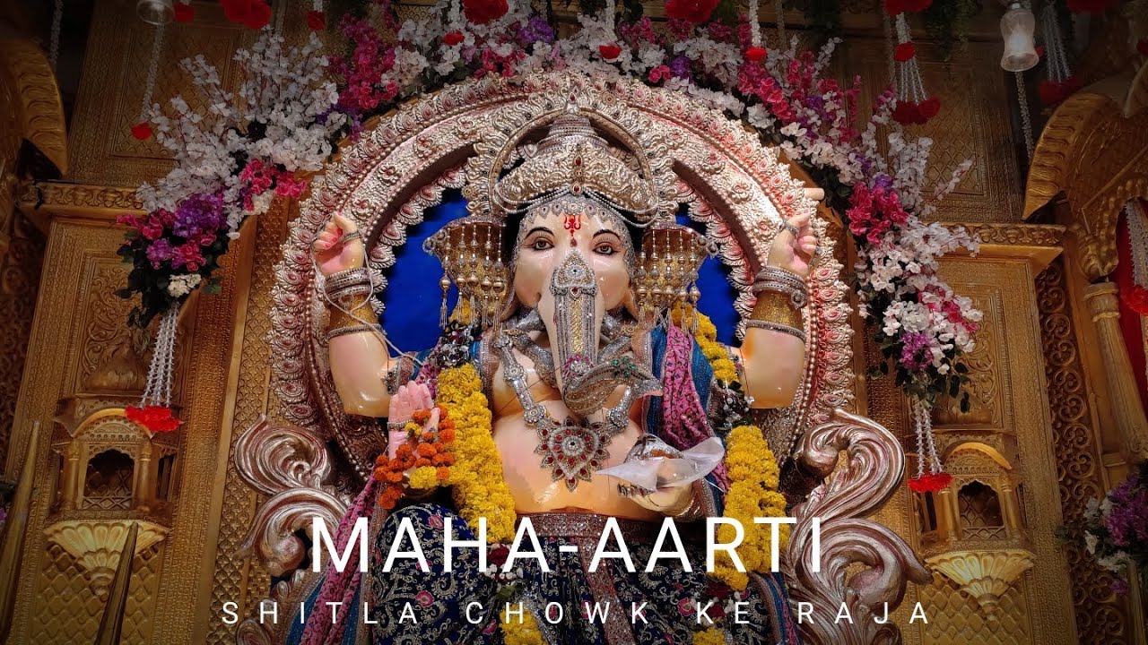 महाआरती शीतला चौक के राजा कोटा 2024 | Maha-aarti shitla chowk ke raja kota | Capture Culture 2024