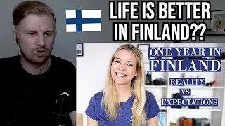 Reaction To Living in Finland (Reality vs Expectations)