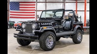 1983 Jeep CJ7 Walk-Around (For Sale at GR Auto Gallery 2020) screenshot 3