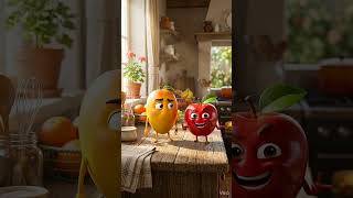 Mango and Apple comparison #aivideo #ai #shortvideo #cartoon