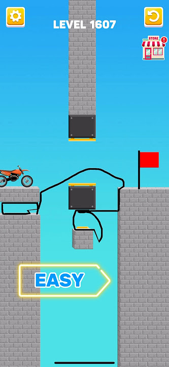 Download lagu Draw bridge puzzle game level 1607#gaming #drawing #Shorts