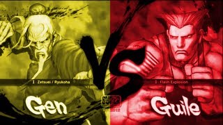 VS BigFool [Gen] Vs JOSEPH ATARO [Guile] SSF4 Arcade Edition 2012 720 HD