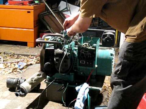 Onan 4.0kw BFA start up - YouTube onan cck wiring diagram 