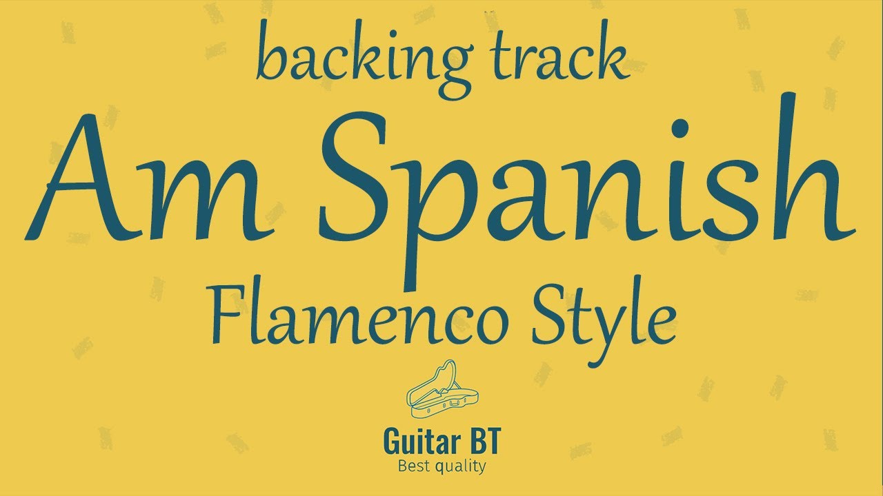 Flamenco Guitar Backing Track in A Minor | Spanish Style Jam Track