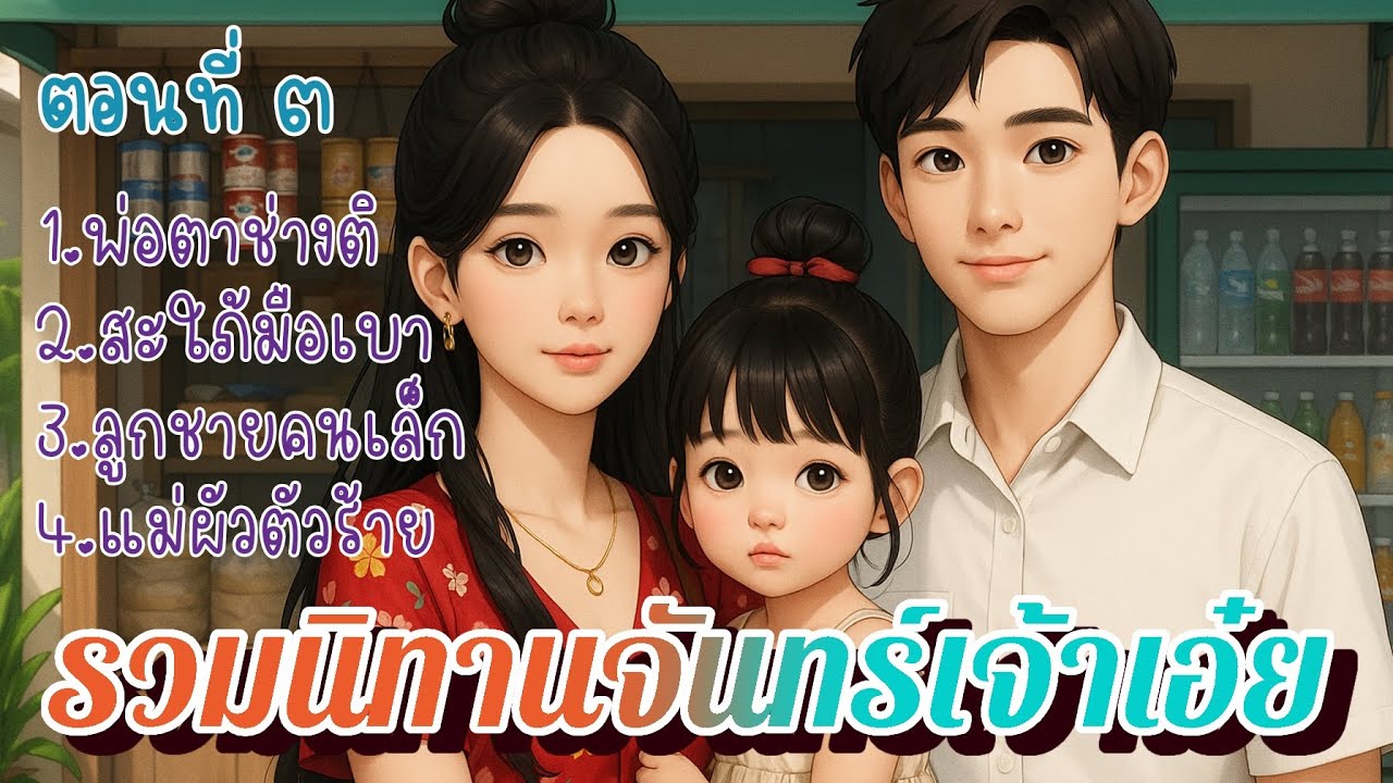 รวมนิทานเรื่องเล่าจันทร์เจ้าเอ๋ย ตอนที่ ๓ | เรื่องราวสนุกๆ ที่รวมมาให้รับชมอย่างต่อเนื่อง