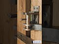 Automatic steel locking mechanism for outdoor sliding gates #gates #steel