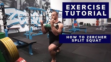 How to Zercher Split Squat | Exercise Tutorial