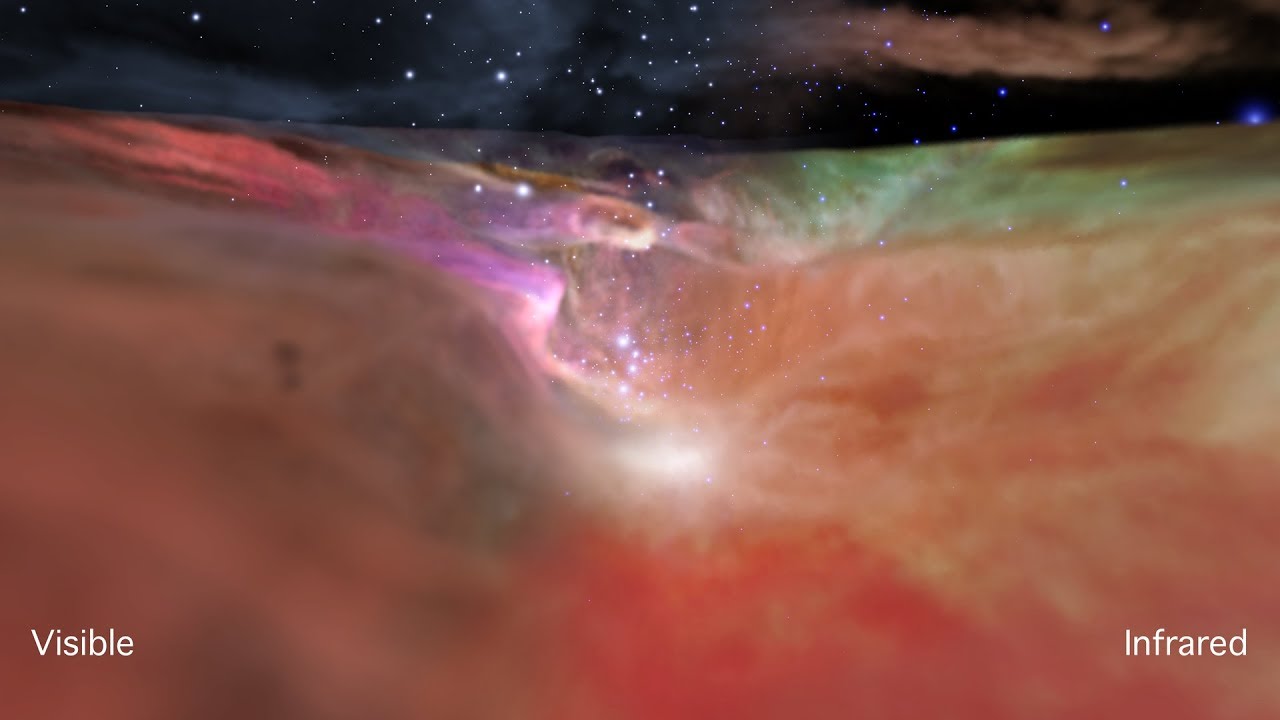 宇宙望遠鏡の観測データから描き出す オリオンの谷 への旅 Sorae 宇宙へのポータルサイト