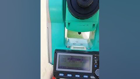 how to resection total station sokkia 510 with coordinate.