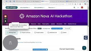 Amazon Nova AI Hackathon Submission – Nova Career Agent