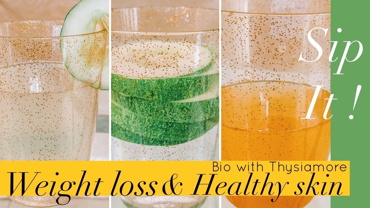 Healthy Drinks For Weight Loss And Glowing Skin 3 Healthy Drinks🍹🍋🍏 for Healthy Glowing Skin and Weight Loss/Bio with