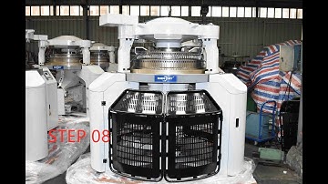 08 how to open the double jersey circular knitting machines