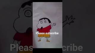 shinchan drawing #Please like and subscribe coment #