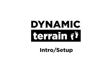 Dynamic Terrain for Unity - Intro and Setup