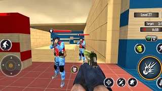 pistol guns fps mobile shooting games - fps commndo shooting game - Android gameplay
