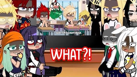 Pro heroes react to Deku is crazy! || mha/bnha || Gacha Club/Life || my AU || 