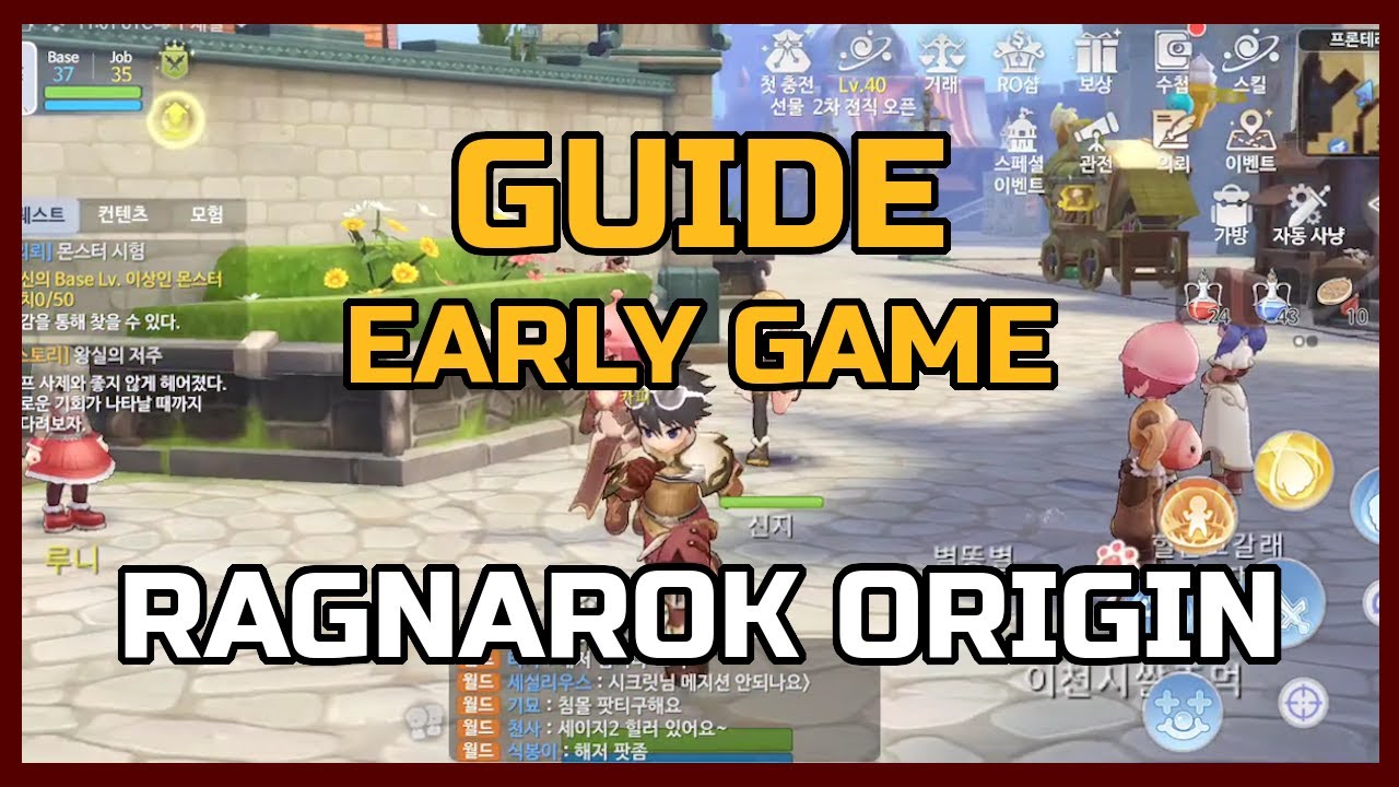 GUIDE EARLY GAME! Ragnarok Origin Rescue Devilruchi - YouTube