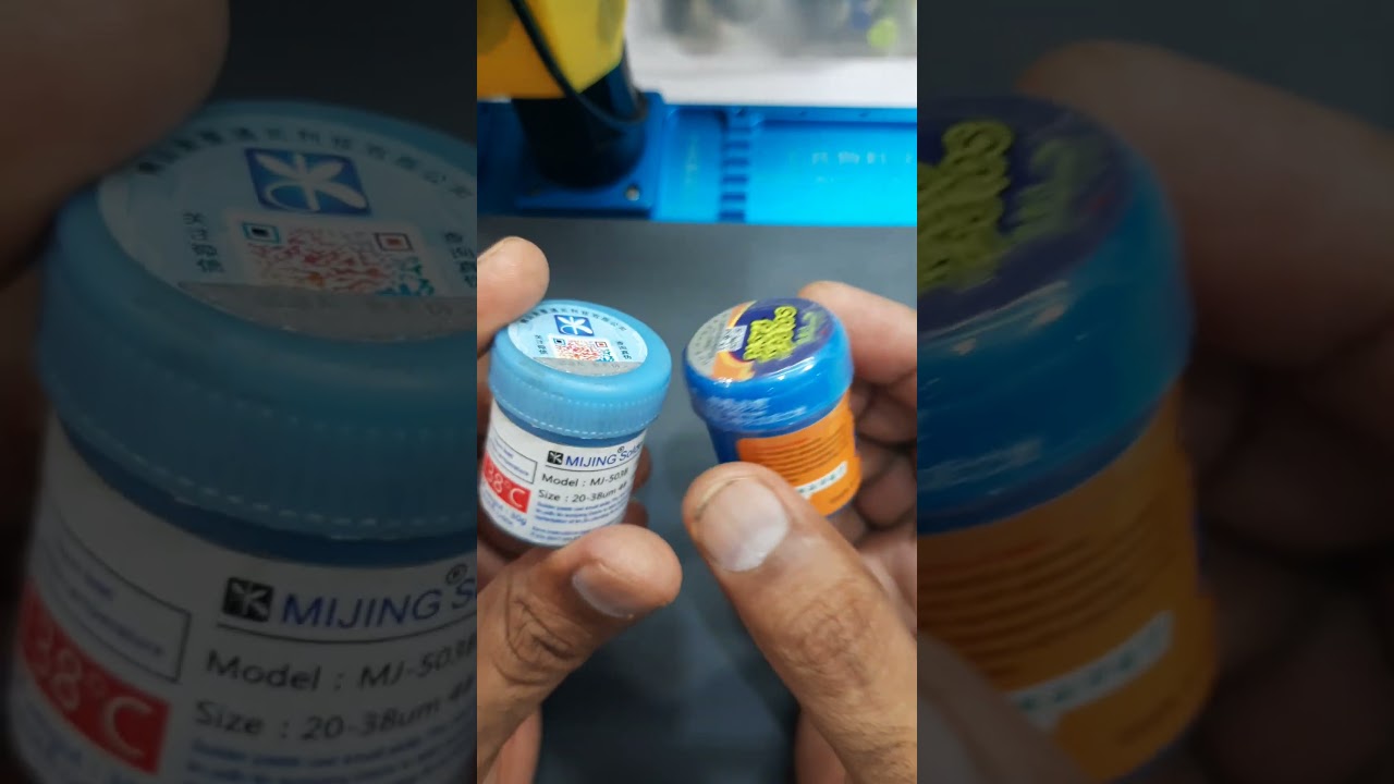 MIJING 138 DGREE AND MECHANIC 138 DEGREE SOLDER PASTE