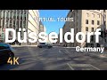 DUSSELDORF driving virtual tour 🇩🇪 Germany 4K Video Tour