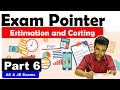 Estimation and Costing | Part 6 | Exam Pointer Series