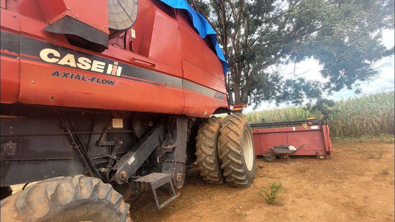 Enchimento do Eixo da esteira do alimentador da Colheitadeira case 2566
