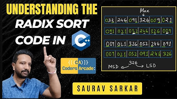 🔥Mastering Radix Sort Code In C++    Data Structures And Algorithms🔥