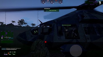 ArmA 3 Official Invade and Annex GhostHawk Pilot Activating the FOB