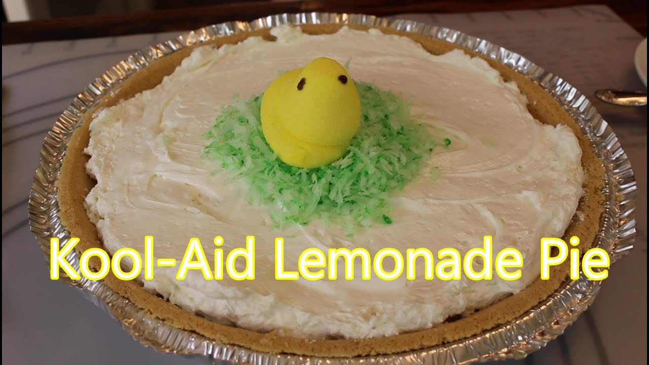 Kool Aid Lemonade Pie Aunt Joan's Recipe YouTube