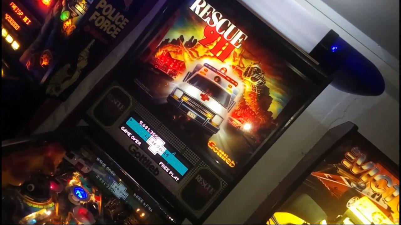 Pinball Rescue 911 1994 Gottliebt YouTube