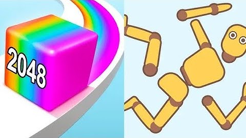 JELLY Run 2048♾️ vs   RagdollBreak  Gameplay  IOS   Android